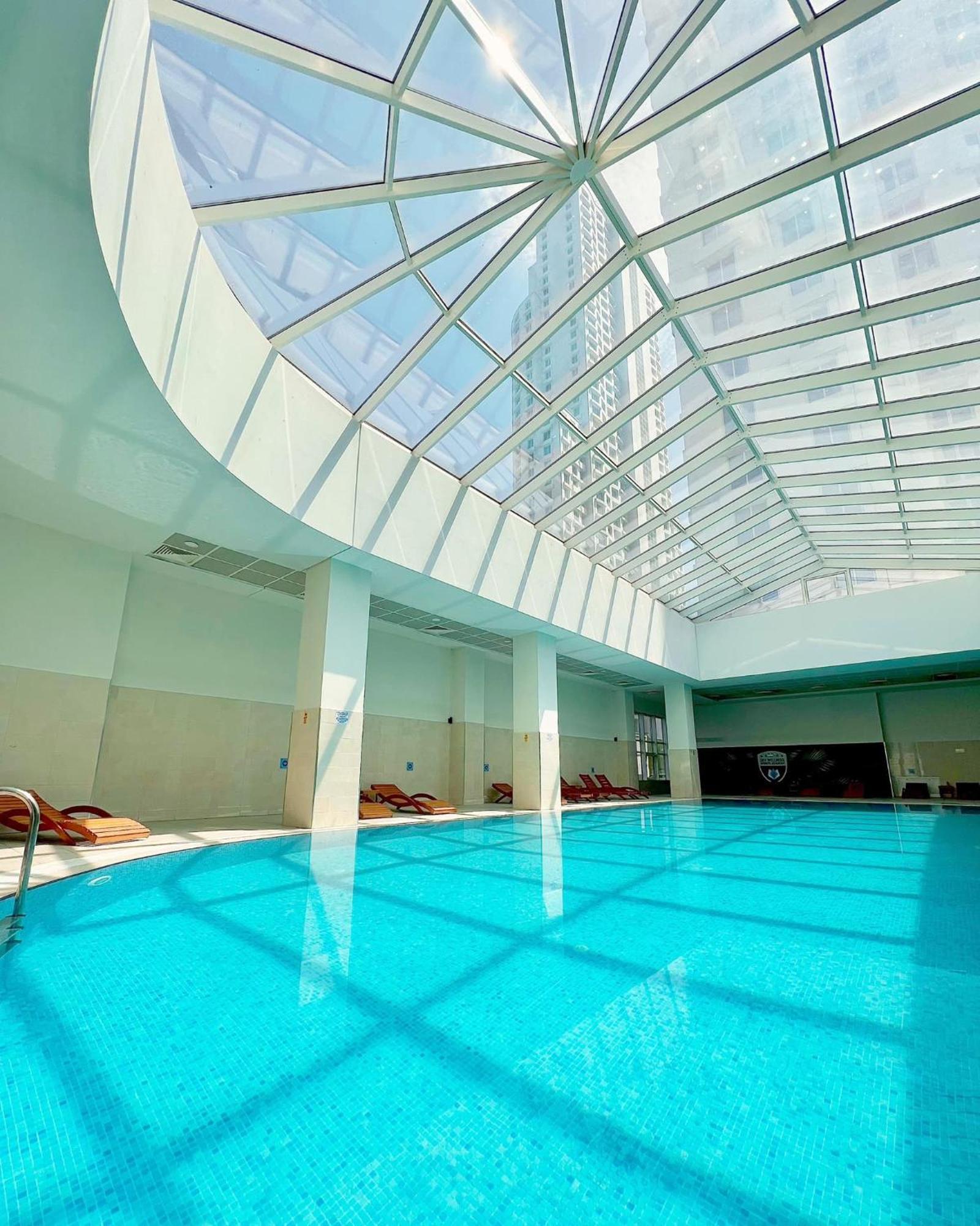 Skopje Sky City 19Th Floor Twin & 12Th Floor & 25Th & 33 Floor Apartments & With Pool & Spa & Gym & Parking Included In Price Екстер'єр фото